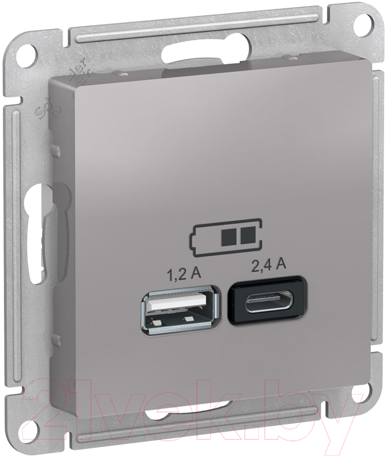 Розетка Systeme (Schneider) Electric AtlasDesign ATN000339 — фото 1