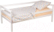 Односпальная кровать детская Polini Kids Simple 850 / 0003090-04 (белый) - 
