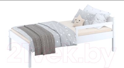 Кровать-тахта детская Polini Kids Simple 840 (белый)