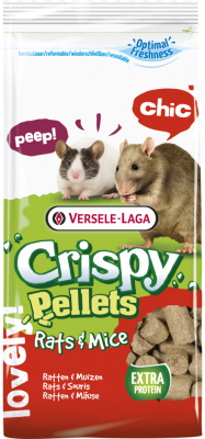 Корм для грызунов Versele-Laga Crispy Pellets Rat & Mouse / 461520 (1кг)