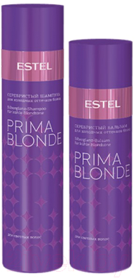 Набор косметики для волос Estel Prima Blonde Шампунь 250мл + Бальзам 200мл