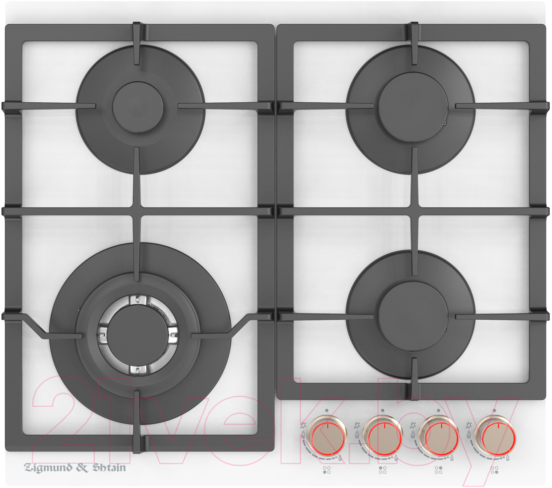 Газовая варочная панель Zigmund & Shtain MN 199.61 W