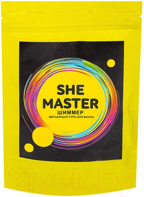 

Соль для ванны She Master, С блестками;желтый, Мерцающая желтый