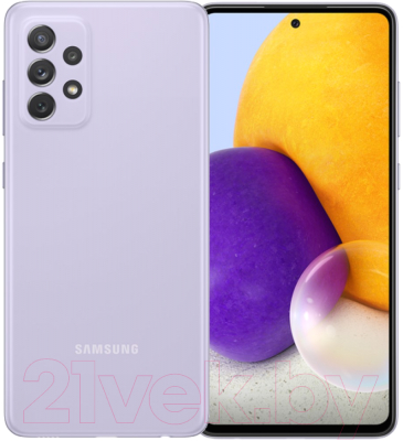 

Смартфон Samsung, Galaxy A72 128GB / SM-A725FLVDSER (лавандовый)
