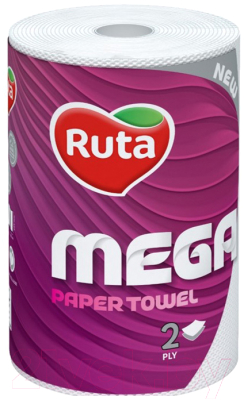 Бумажные полотенца Ruta Mega (1рул)