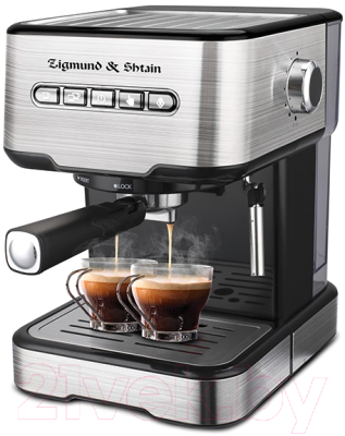 Кофеварка эспрессо Zigmund & Shtain Al Caffe ZCM-850
