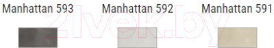 Плитка Kerranova Manhattan Silver K-592/CR (600x600)