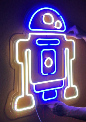 

Неоновая вывеска ON-neon, R2-D2
