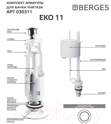 Арматура Berges Eko 11 / 030311