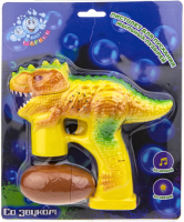 Набор мыльных пузырей 1Toy Пистолет для мыльных пузырей. Динозавр / Т59665 - 