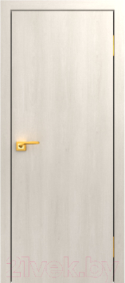 Дверь межкомнатная Юни Стандарт-01 60x200 (дуб беленый)