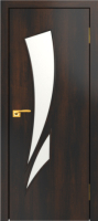 Дверь межкомнатная Юни Стандарт-02 60x200 (дуб венге) - 