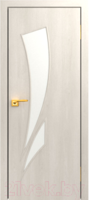 Дверь межкомнатная Юни Стандарт-02 60x200 (дуб беленый)