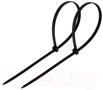 Стяжка для кабеля Rexant 07-0151 (100шт, черный)