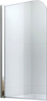 Стеклянная шторка для ванны Berges River 80x140 / 065001 - 