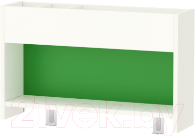 Надстройка для стола Ikea Поль 703.678.92 (белый/зеленый)