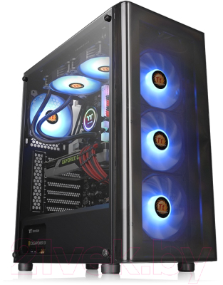 

Корпус для компьютера Thermaltake, V200 Tempered Glass / CA-1K8-00M1WN-00