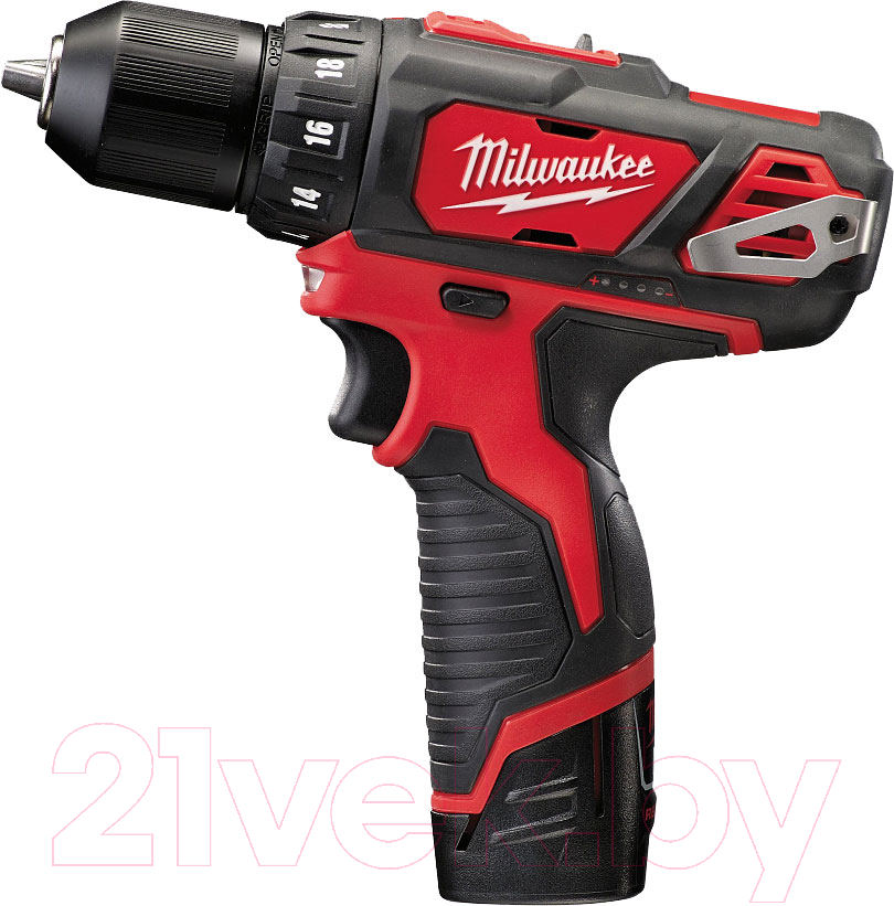 Аккумуляторная дрель-шуруповерт Milwaukee M12BDD-202С / 4933441915