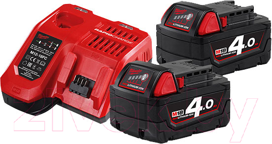 Набор аккумуляторов для электроинструмента Milwaukee M18 NRG-402 / 4933459215