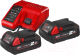 Набор аккумуляторов для электроинструмента Milwaukee M18 NRG-202 / 4933459213 - 