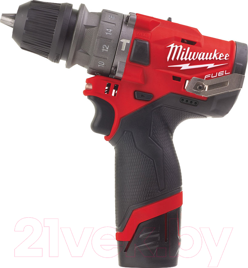 Аккумуляторная дрель-шуруповерт Milwaukee M12 FPDX-0 Fuel / 4933464135