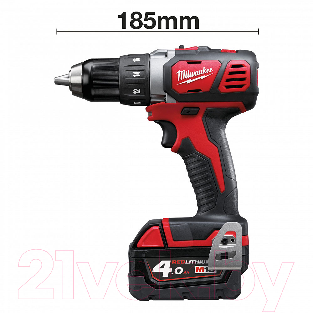 Аккумуляторная дрель-шуруповерт Milwaukee M18 BDD-0 / 4933443530