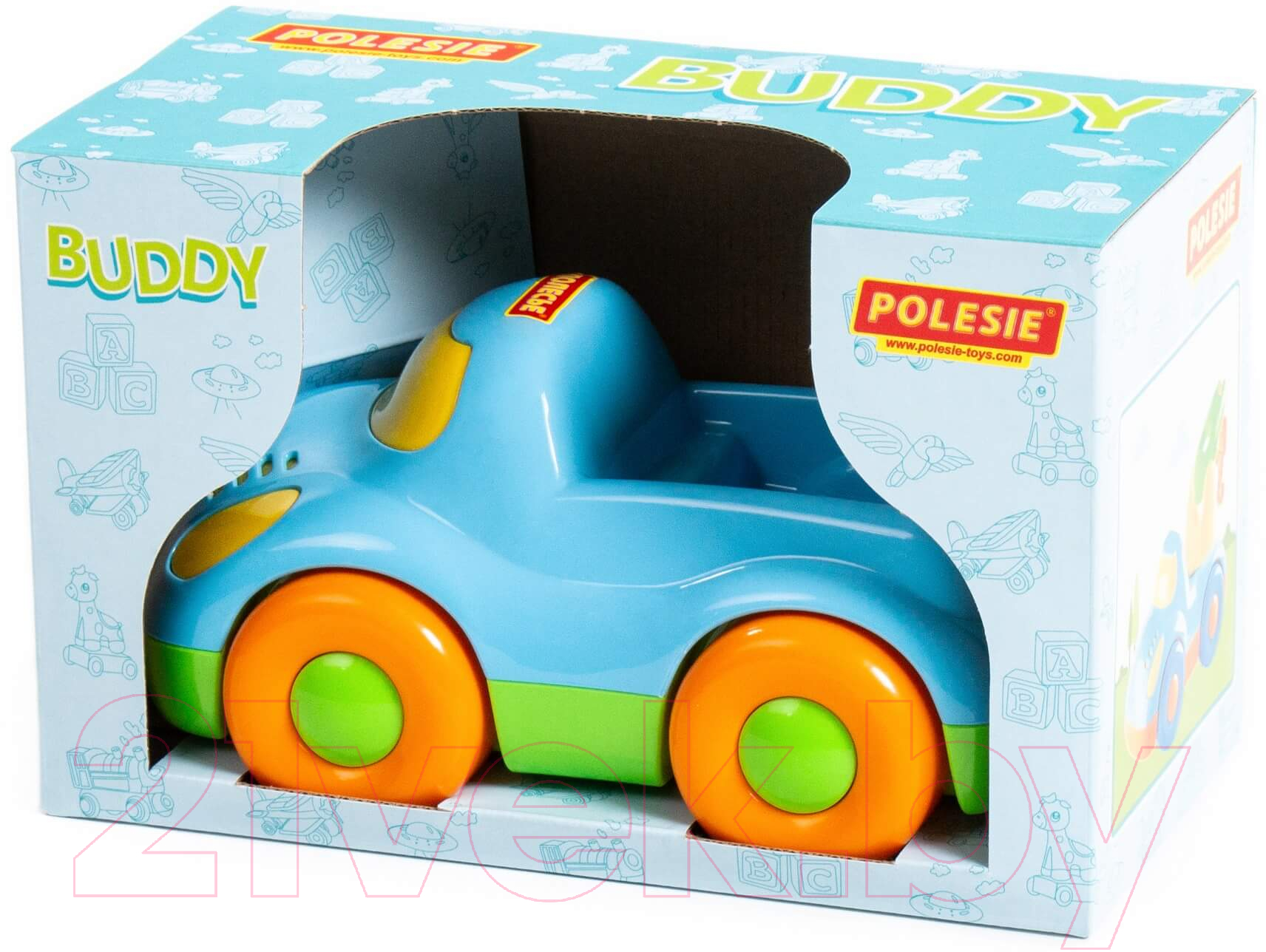Автомобиль игрушечный Полесье Пикап Дружок / 67845 — фото 12