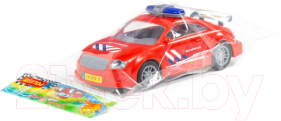 Автомобиль игрушечный Полесье Пожарный / 71286 (инерционный)