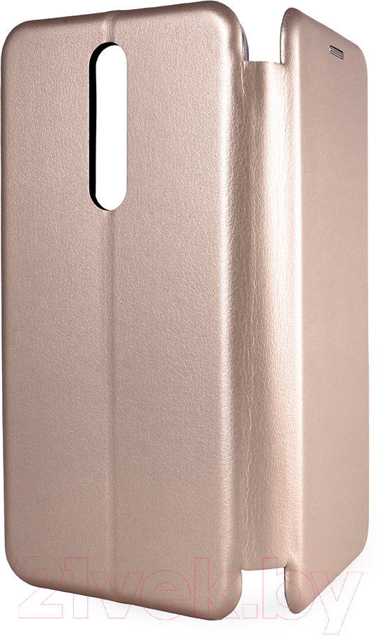 Чехол-книжка Case Magnetic Flip для Redmi K30 (золото) — фото 2