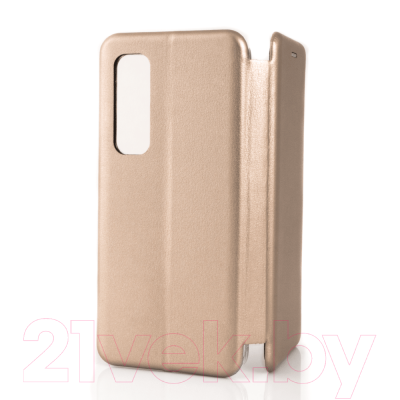 Чехол-книжка Case Magnetic Flip для Mi Note 10 Lite (золото)