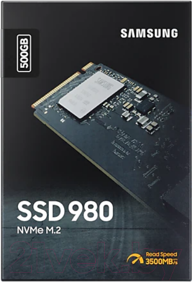 SSD диск Samsung 980 500GB (MZ-V8V500BW)