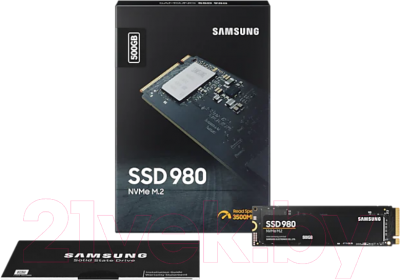 SSD диск Samsung 980 500GB (MZ-V8V500BW)