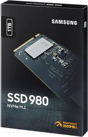 SSD диск Samsung 980 1TB (MZ-V8V1T0BW)