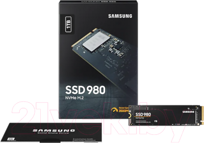 SSD диск Samsung 980 1TB (MZ-V8V1T0BW)
