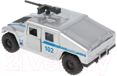 Автомобиль игрушечный Технопарк Полицейский внедорожник / HUMVE-12POL-SR