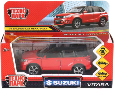 Автомобиль игрушечный Технопарк Suzuki Vitara / VITARA-12-RDBK