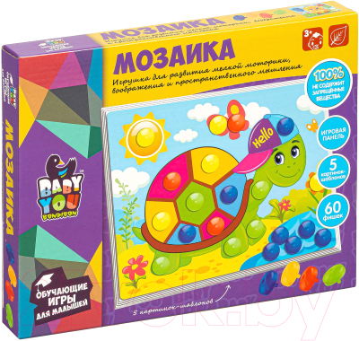 

Развивающая игра Bondibon, Мозаика для малышей / ВВ5094