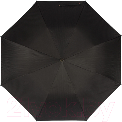 Зонт складной Pasotti Auto Leone Silver StripesS Black