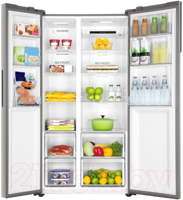 Холодильник с морозильником Haier HRF-541DM7RU