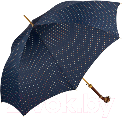 Зонт-трость Pasotti Blu Maple Dots Boxer Lux