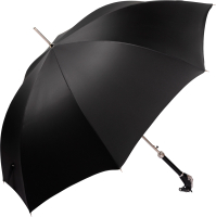 Зонт-трость Pasotti Cavallo Oxford Black - 
