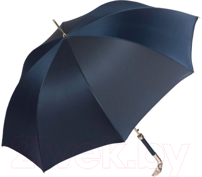 

Зонт-трость Pasotti, Eagle Pelle Oxford Blu