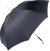 

Зонт-трость Pasotti, Horse Silver StripesS Black