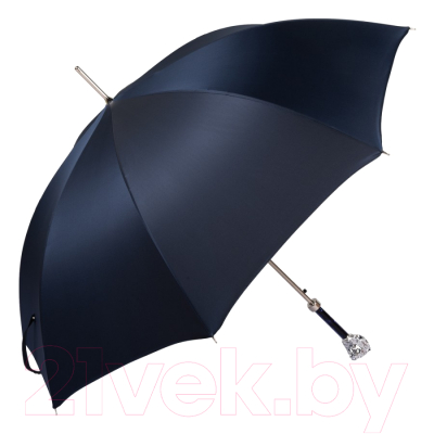 Зонт-трость Pasotti Leone Silver Oxford Blu