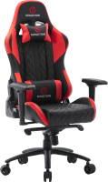 Кресло геймерское Evolution Racer M (черный/красный) - 