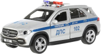 Автомобиль игрушечный Технопарк Mercedes-Benz Gle Полиция / GLE-12POL-SR - 