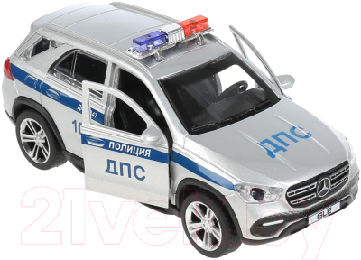 Автомобиль игрушечный Технопарк Mercedes-Benz Gle Полиция / GLE-12POL-SR