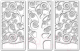 Декор настенный Arthata Ветер 50x85-V / 015-3 (белый) - 