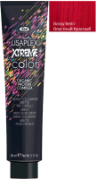 Крем-краска для волос Lisap pH Lisaplex Xtreme Color (60мл, Bossy Red) - 