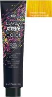 Крем-краска для волос Lisap pH Lisaplex Xtreme Color (60мл, Cheeky Yellow) - 